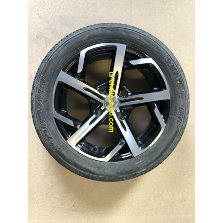 PACK JANTES ALU AIXAM SEVEN 15" AVEC PNEU