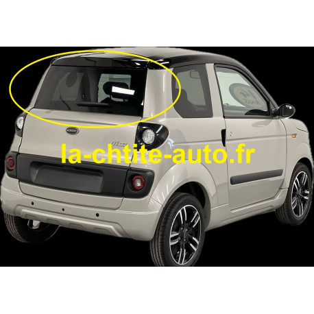 LUNETTE ARRIERE SUR TEINTE VERT MICROCAR MGO 3 / 4 / 5 / 6