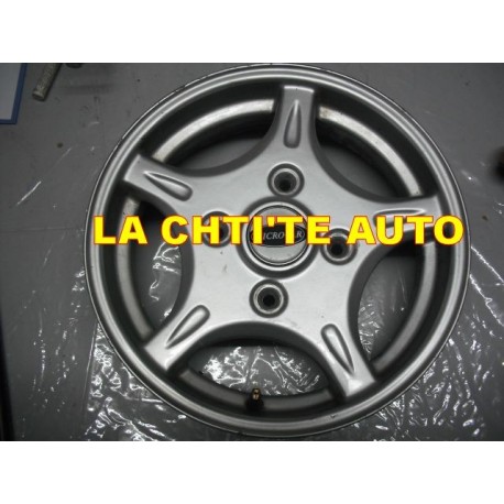PACK 4 JANTES ALU A 5 BRANCHES 13'' SANS PNEU